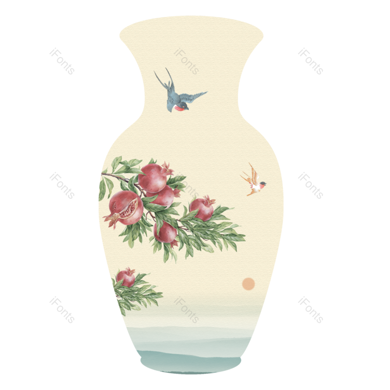 水墨图片,中国元素,山水PNG,手绘免抠素材